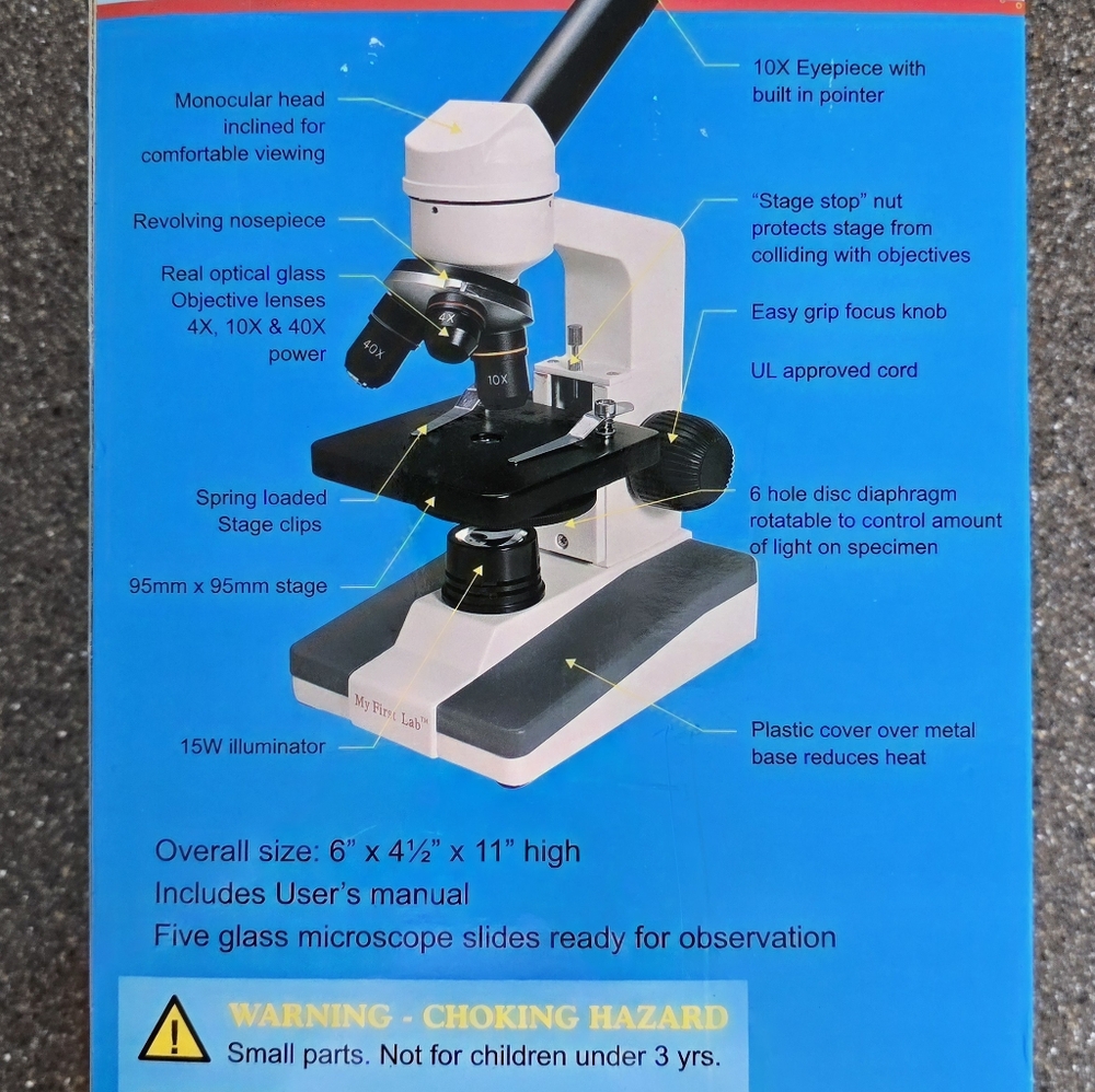 My First Lab Microscope! - Picture 2 of 3